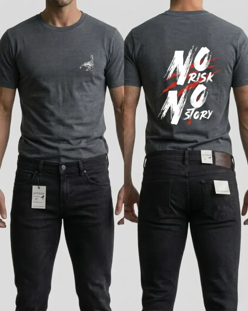 Camiseta estampada(NO RICK NO STORY)