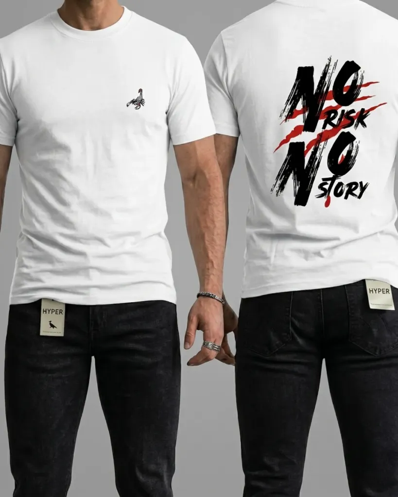 Camiseta estampada(NO RICK NO STORY)