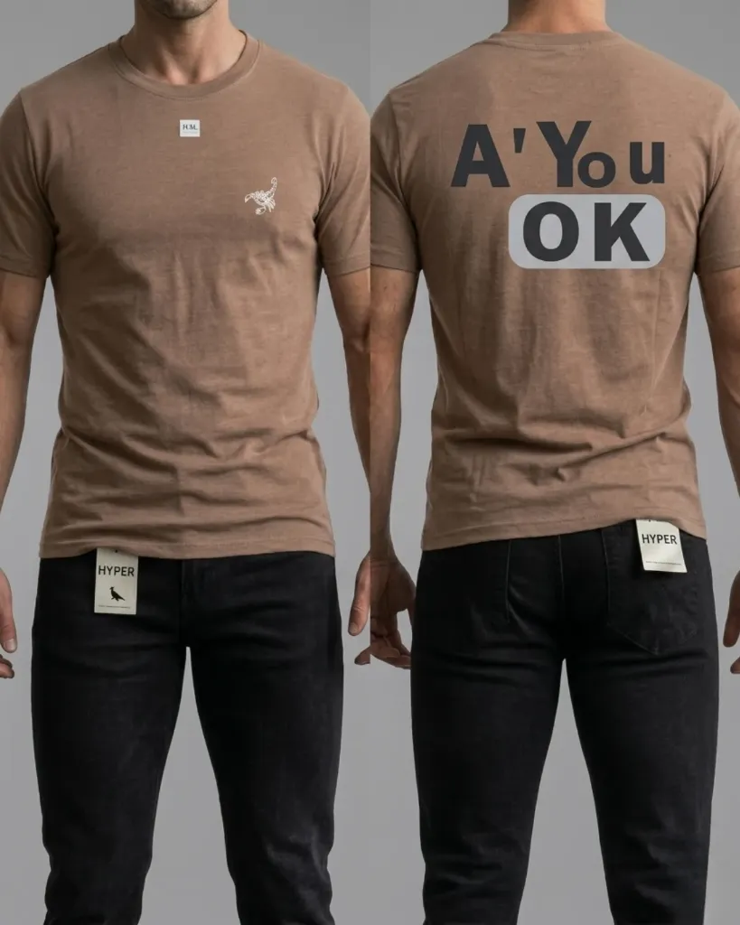 Camiseta estampada (A"YOU OK)