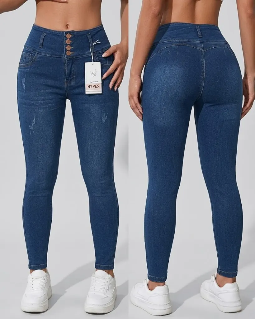 [HJ-001482-8-AZUL-MEDIO] Tubo strech levanta cola mototool pretina ancha 4 botones (8)