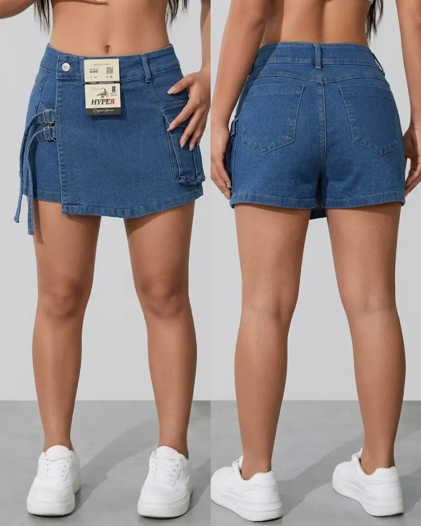 Short falda strech