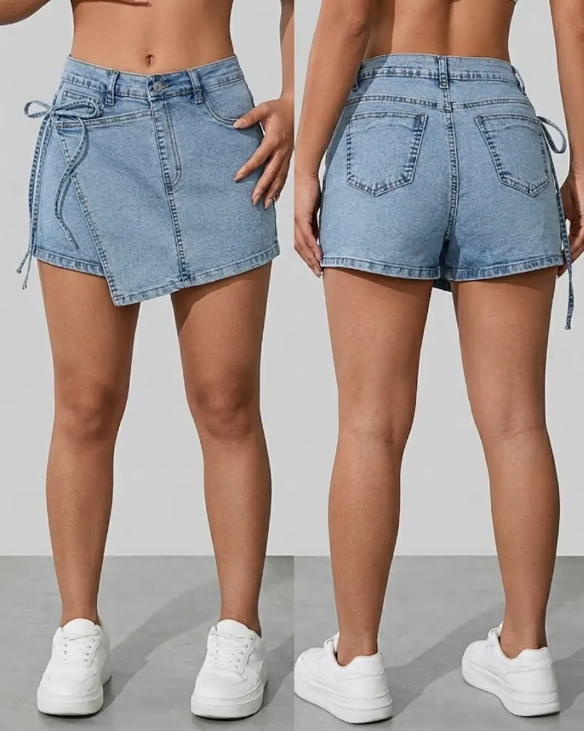 Short falda strech