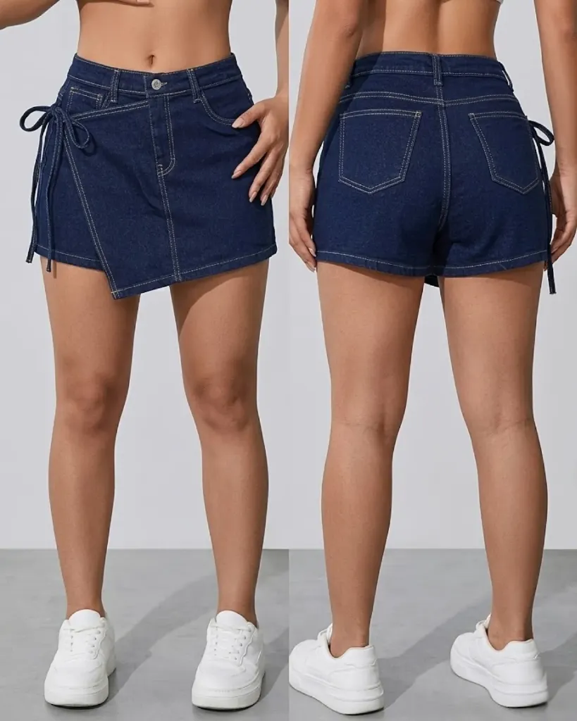 Short falda strech
