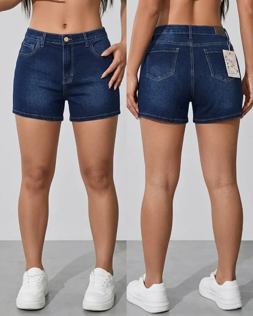 Short jean strech