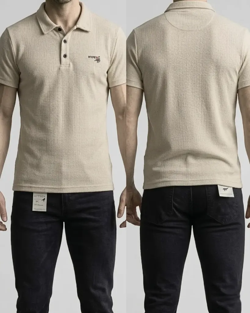 [HJ-001670-S] Camiseta polo strech (S)