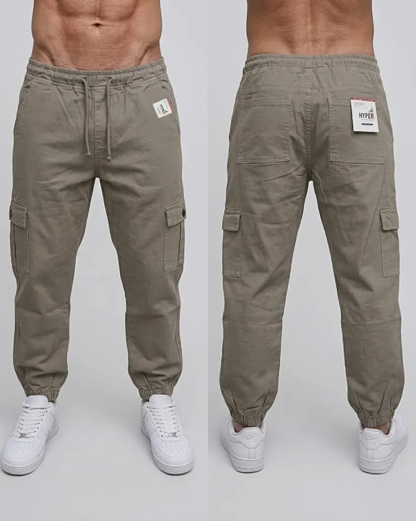 [HJ-001683-28-CAQUI] Jogger cargo strech (28)