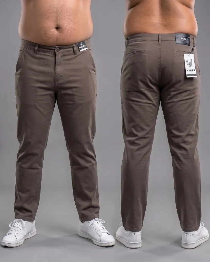 [HJ-001751-38-MOCCA] Recto gabardina strech plus con bolsillos viviados (38)