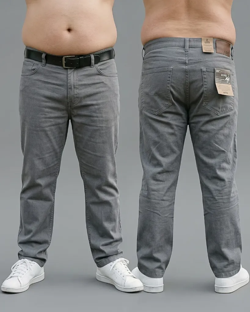 Recto gabardina strech plus con bolsillos viviados