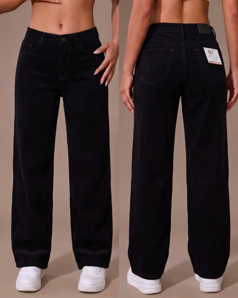 [HJ-001774-8-NEGRO] Wide leg pana negro strech gamuzado (8)