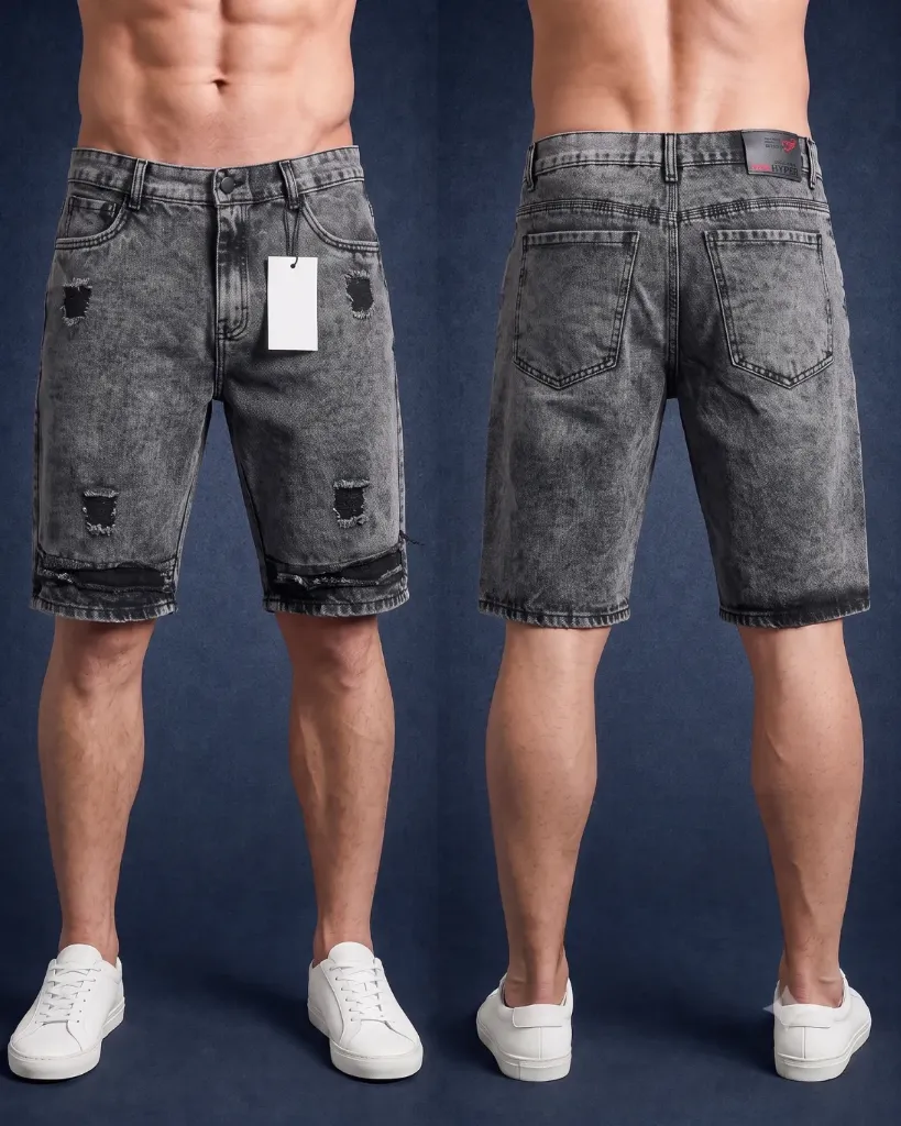 [HJ-001777-30-FROSTEADO-CLARO] Bermuda rigida frosteado claro (30)