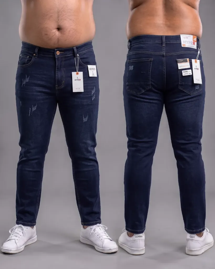 [HJ-001816-38-AZUL-OSCURO] Semitubo jeans strech plus mototool11 (38)