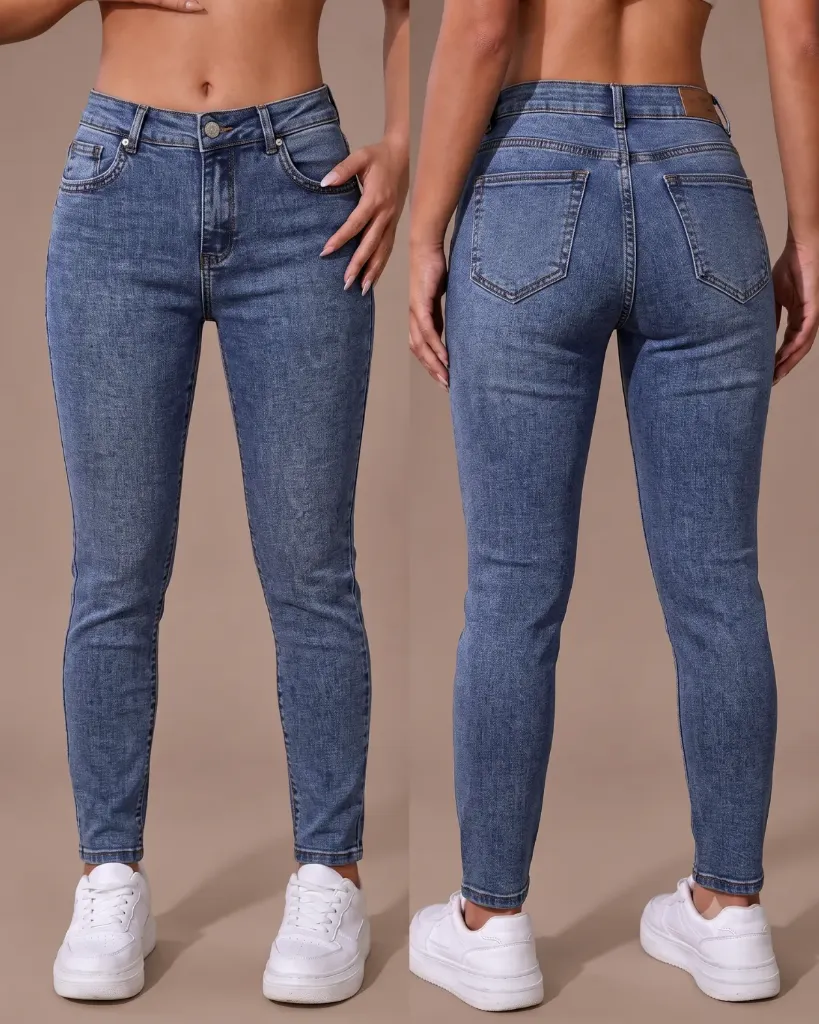 [HJ-001876-12-AZUL-5] Tubo jeans Stone strech con bigotes y efecto corazón (12)