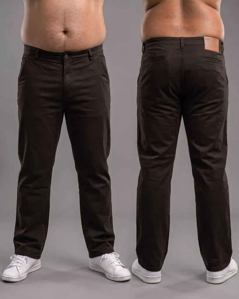 Recto gabardina strech plus con bolsillos viviados