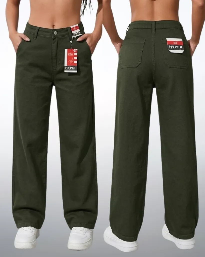 [HJ-001298-10-VERDE-1] Wide leg gabardina strech (10)