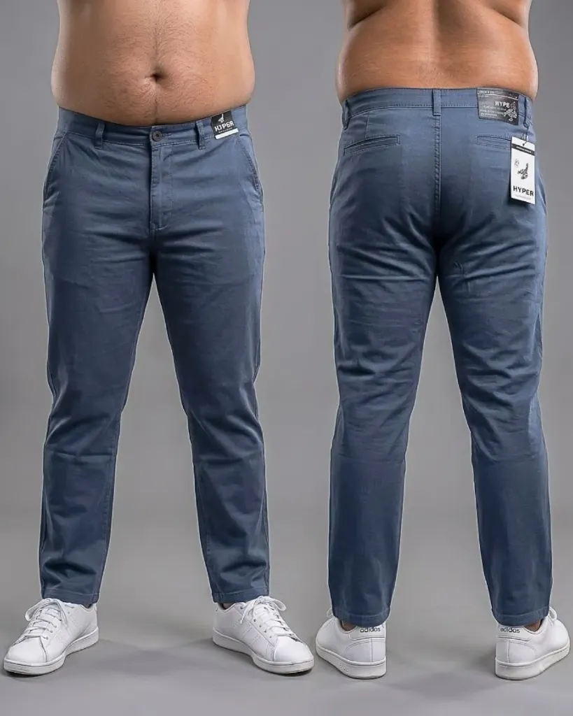[HJ-001929-38-AZUL-5] Recto gabardina strech plus con bolsillos viviados (38)