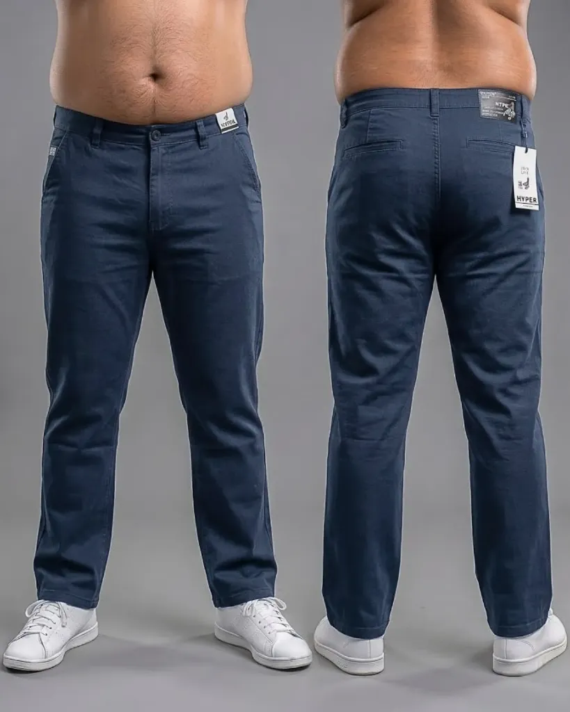 [HJ-001884-38-AZUL-4] Recto gabardina strech plus con bolsillos viviados (38)