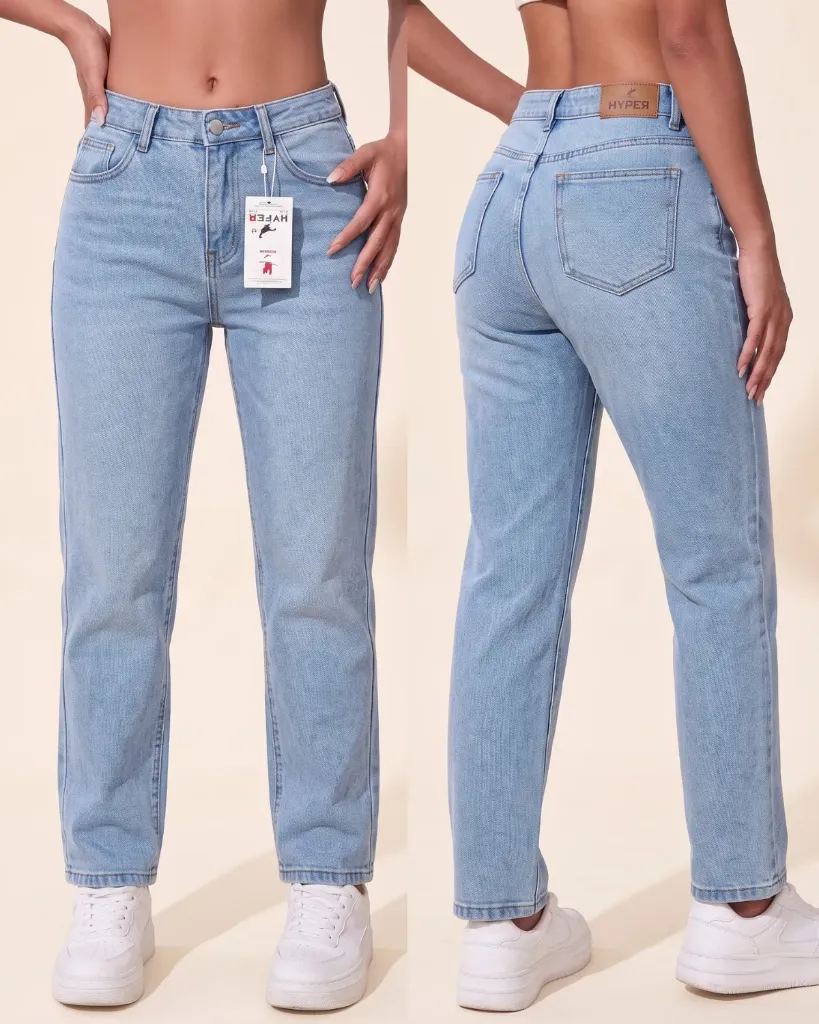 [HJ-001980-10-AZUL-8] Wide leg strech con pinzas de entalle traseras (10)