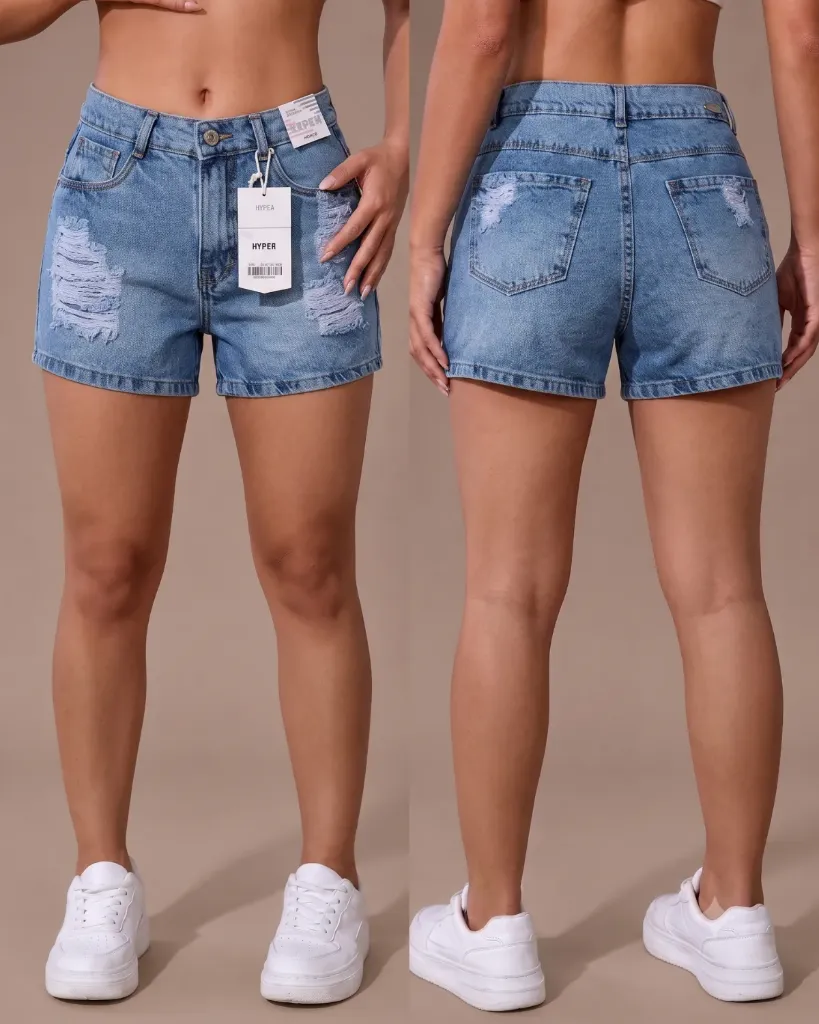 [HJ-002031-8-AZUL-4] Short jean rigido rasgado (8)