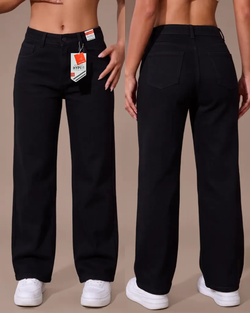 [HJ-002065-10-NEGRO] Wide leg strech negro tiro alto (10)
