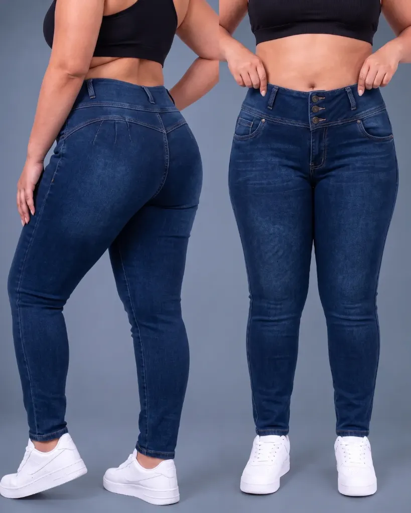 [HJ-002082-18-AZUL-2] Tubo strech plus levanta cola con bigotes (18)
