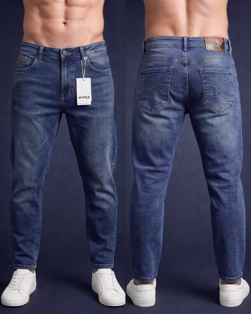 [HJ-002108-34-AZUL-MEDIO] Semitubo strech frosteado (34)