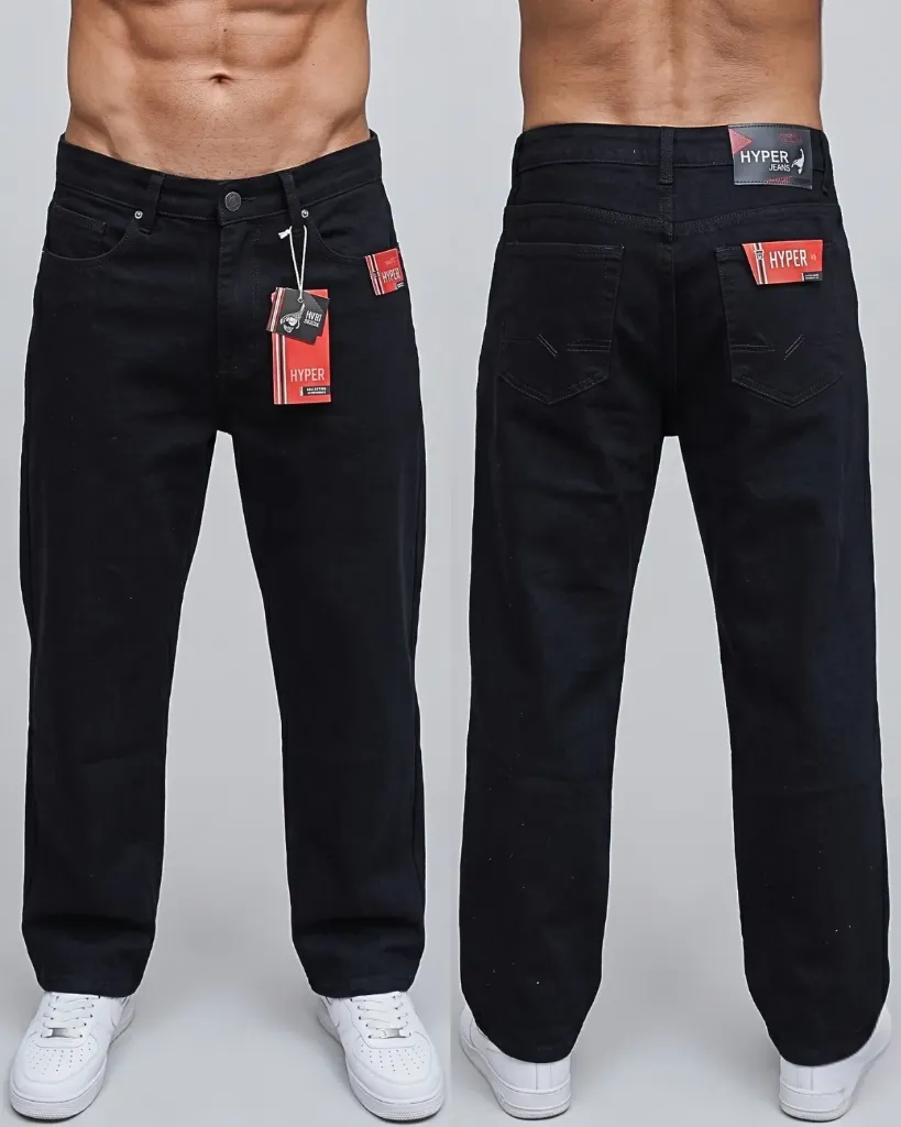[HJ-002135-32-NEGRO] Baggy rigido llano (32)