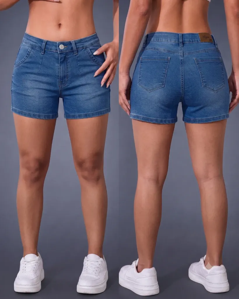 [HJ-002281-10-AZUL-MEDIO] Short strech pinza (10)
