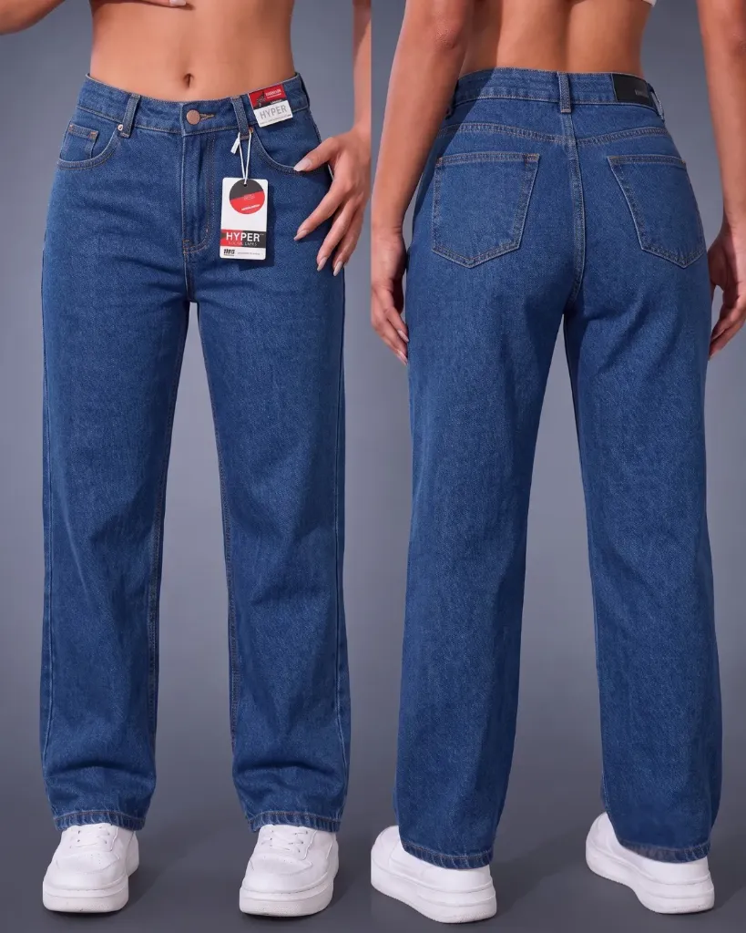 [HJ-002331-10-AZUL-OSCURO] Wide leg llano (10, Azul oscuro)