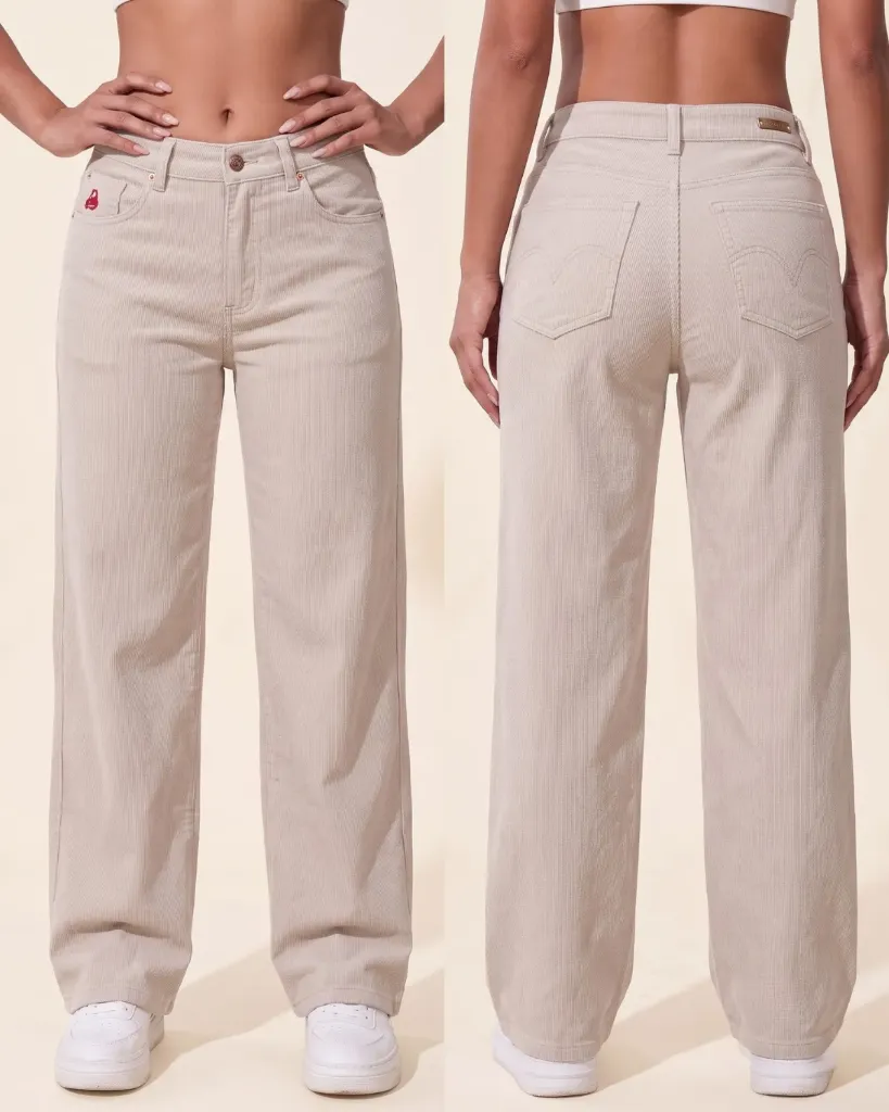 [HJ-002320-10-CREMA] Wide leg pana rigido (10)