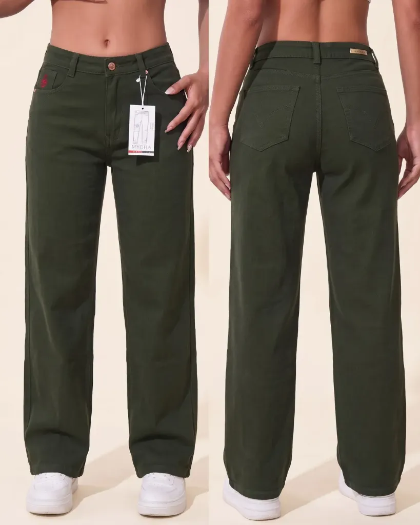 [HJ-002322-10-VERDE-OSCURO] Wide leg pana rigido (10)