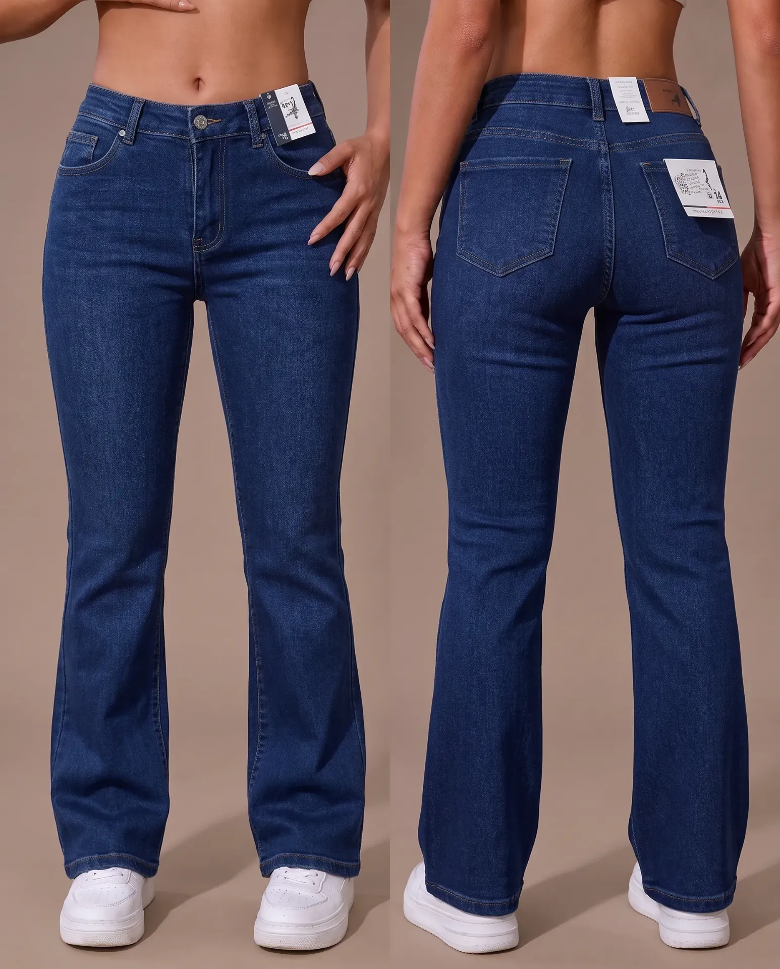 [HJ-001371-12-AZUL-2] Acampanado jeans stone strech con bigotes y efecto corazón (12)
