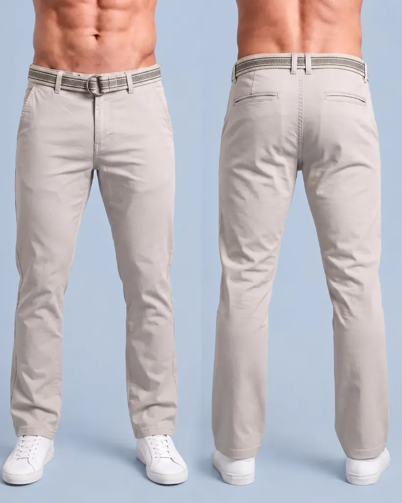 [HJ-002400-30-GRIS-OSCURO] Recto gabardina strech con cinturón (30, Gris oscuro)
