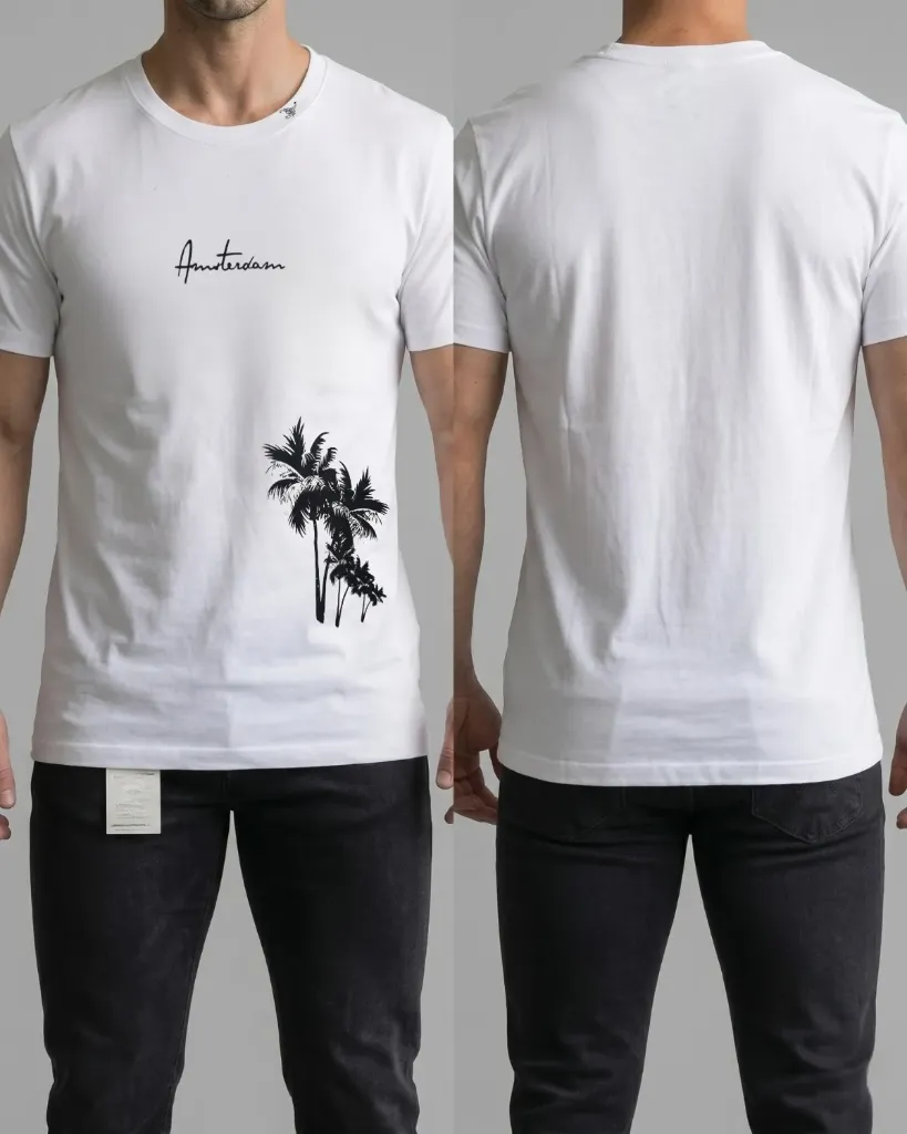 Camiseta estampada (Amsterdam)