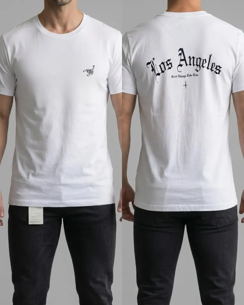 Camiseta estampada (LA, Bood thing take time)