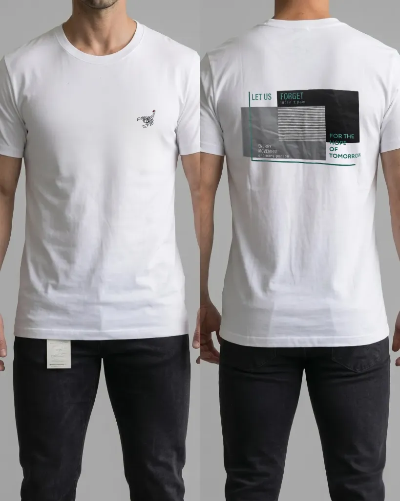 Camiseta estampada (Forget today)