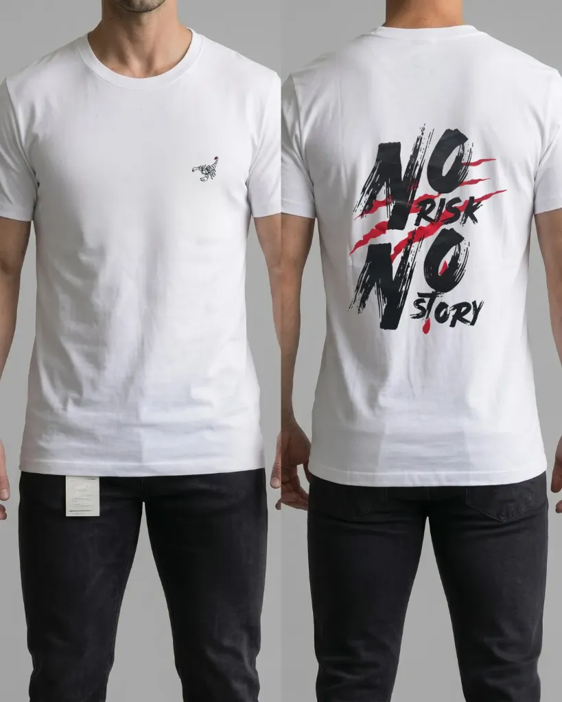 Camiseta estampada (No risk)