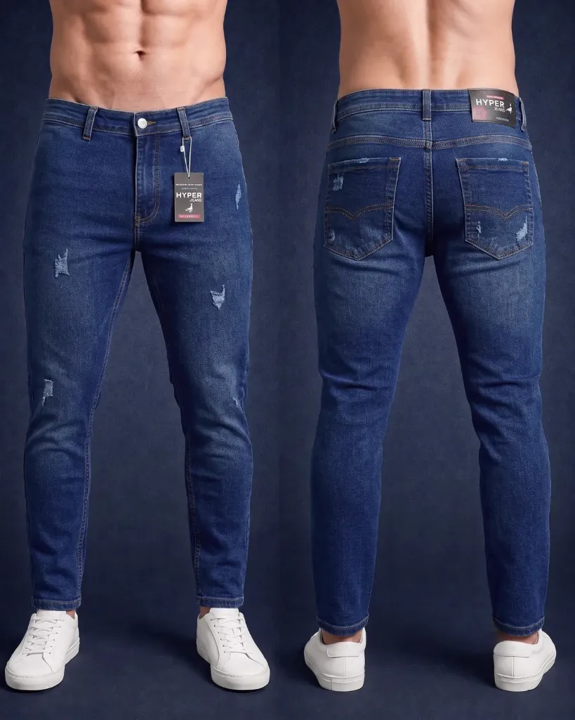 Semitubo jeans strech mototool