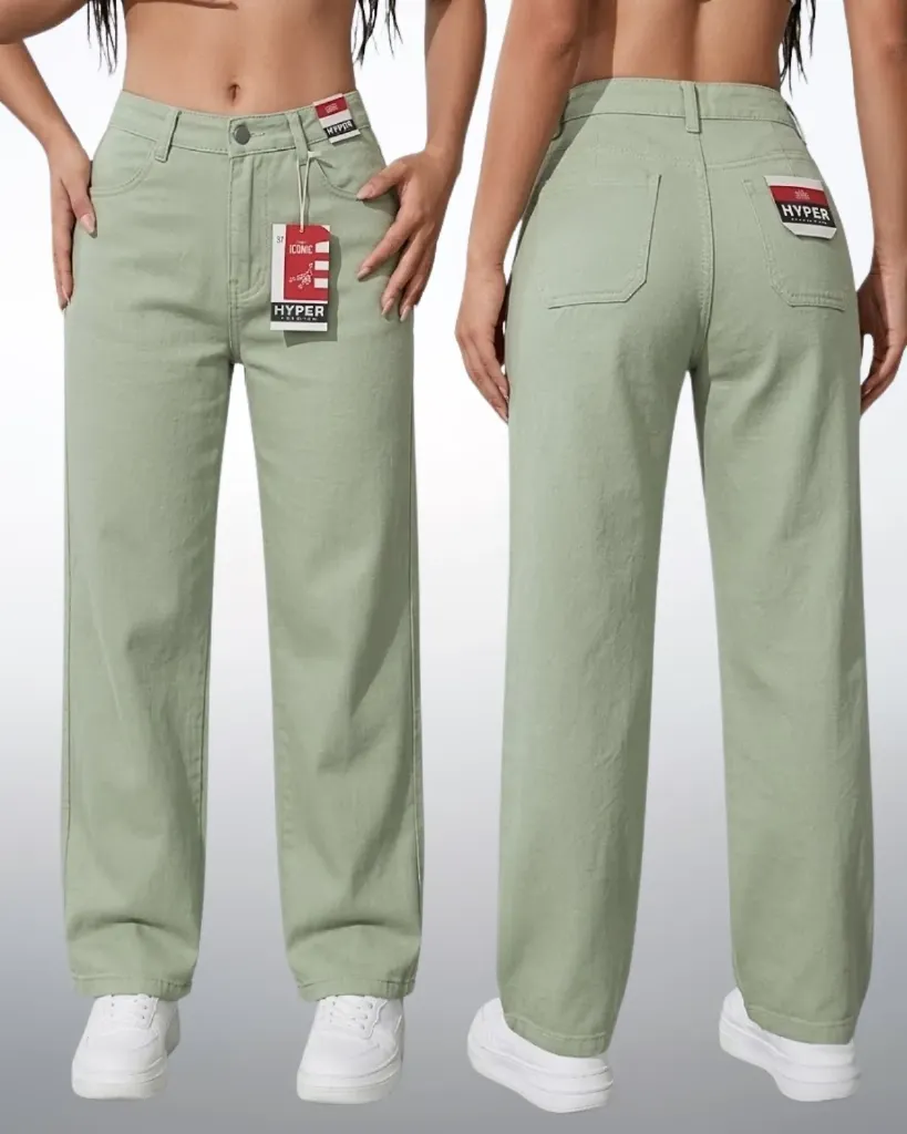 [HJ-001296-10-VERDE-3] Wide leg gabardina strech (10)