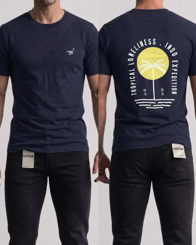 Camiseta estampada (Tropical loneliness)