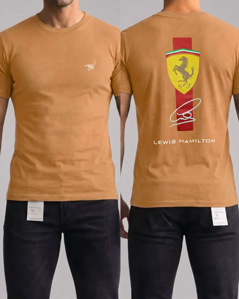 Camiseta estampada (Lewis hamilton)