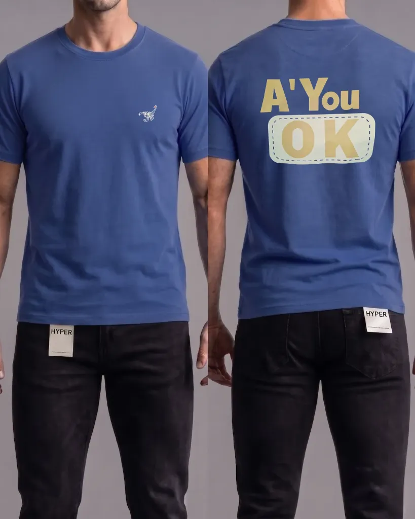 Camiseta estampada (A` you ok)