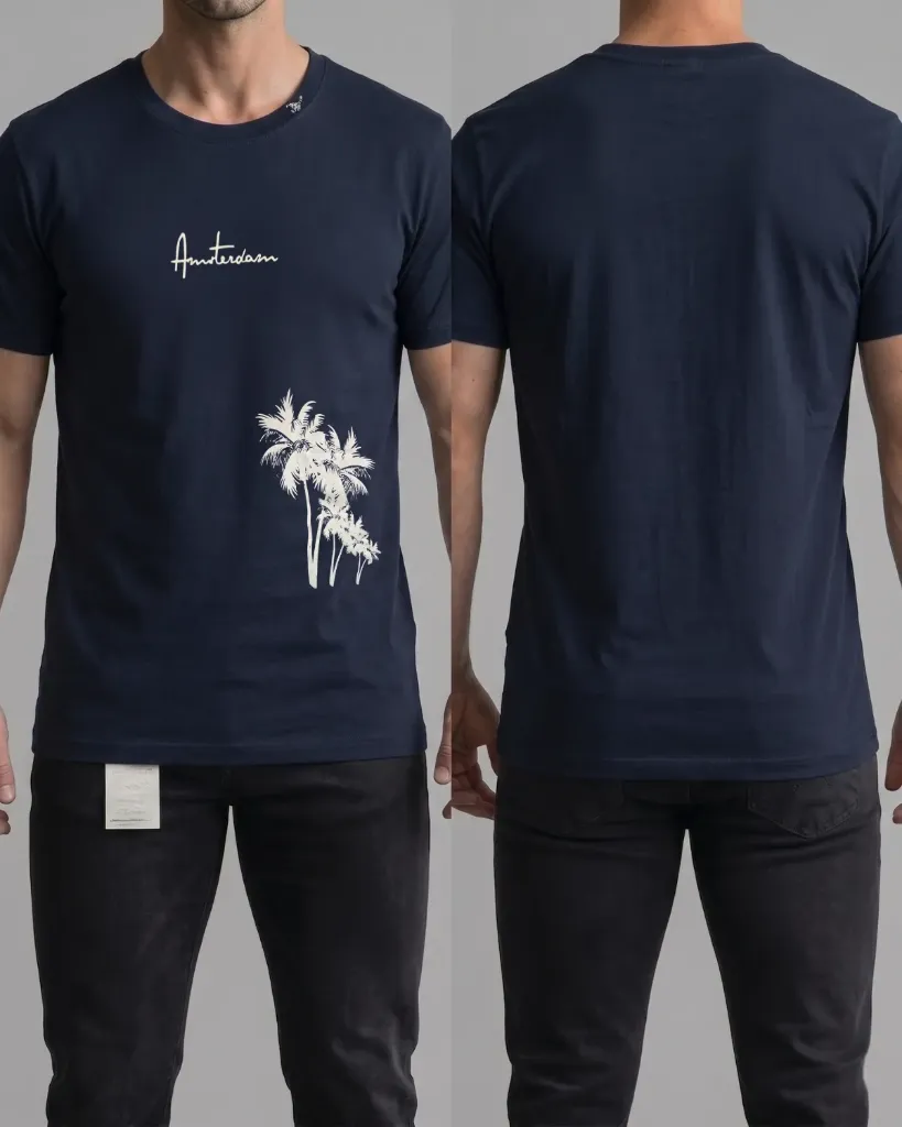 Camiseta estampada (Amsterdam)