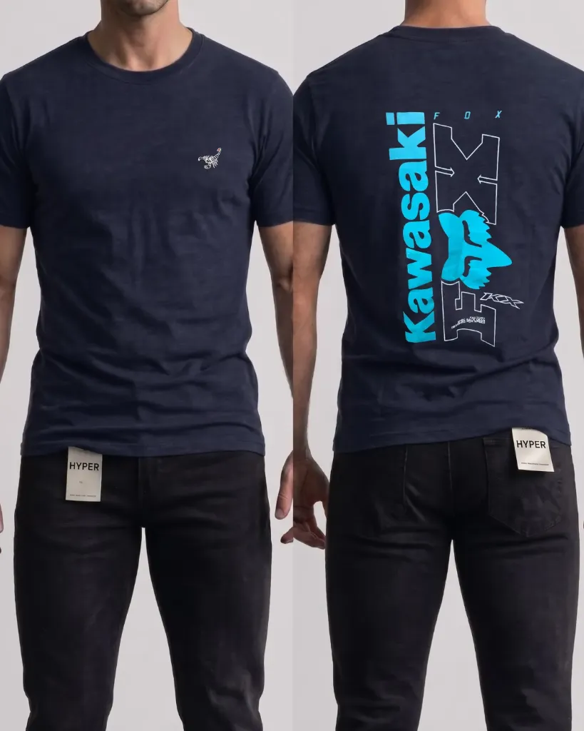 Camiseta estampada (Kawasaki)