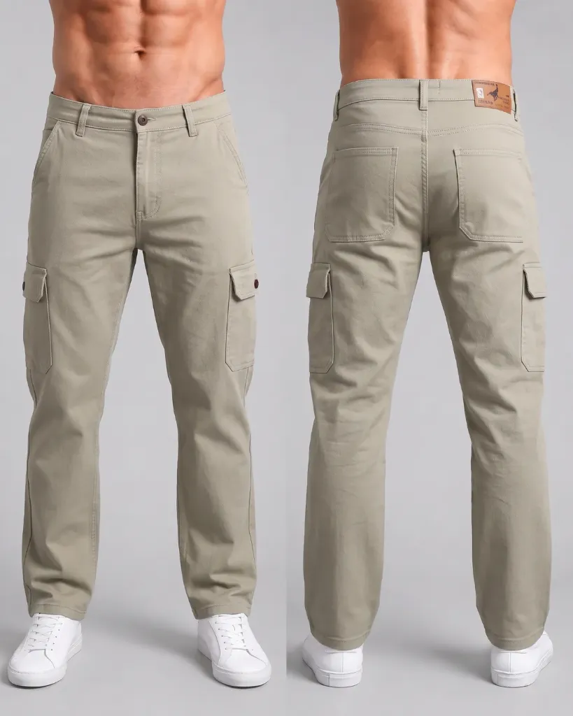 Semitubo gabardina cargo strech G1