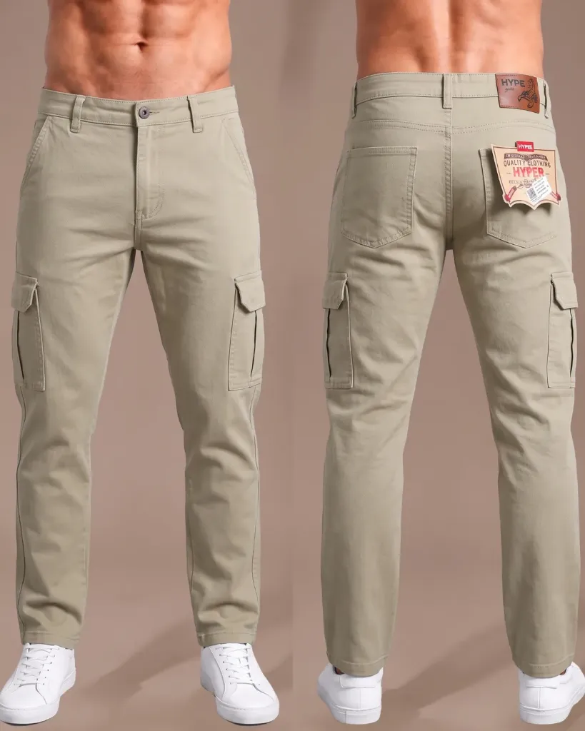 Semitubo gabardina cargo strech G5