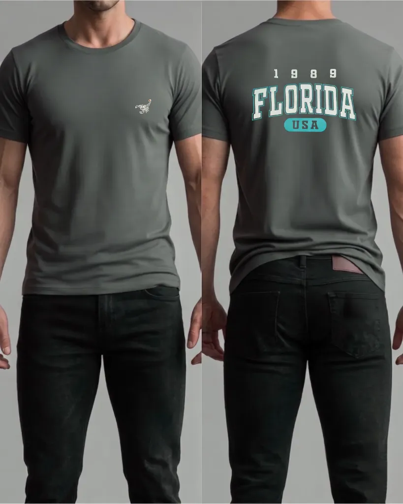 Camiseta estampada (1989 Florida)