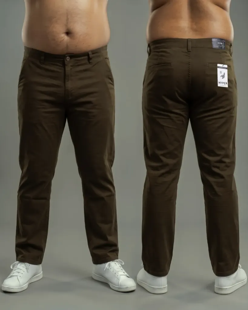 Recto gabardina strech plus con bolsillos viviados