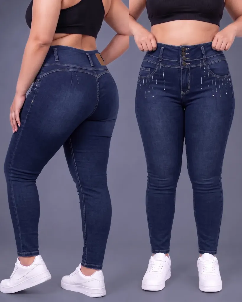 Tubo strech plus pretina ancha con brillos de 4 botones mototool hyper