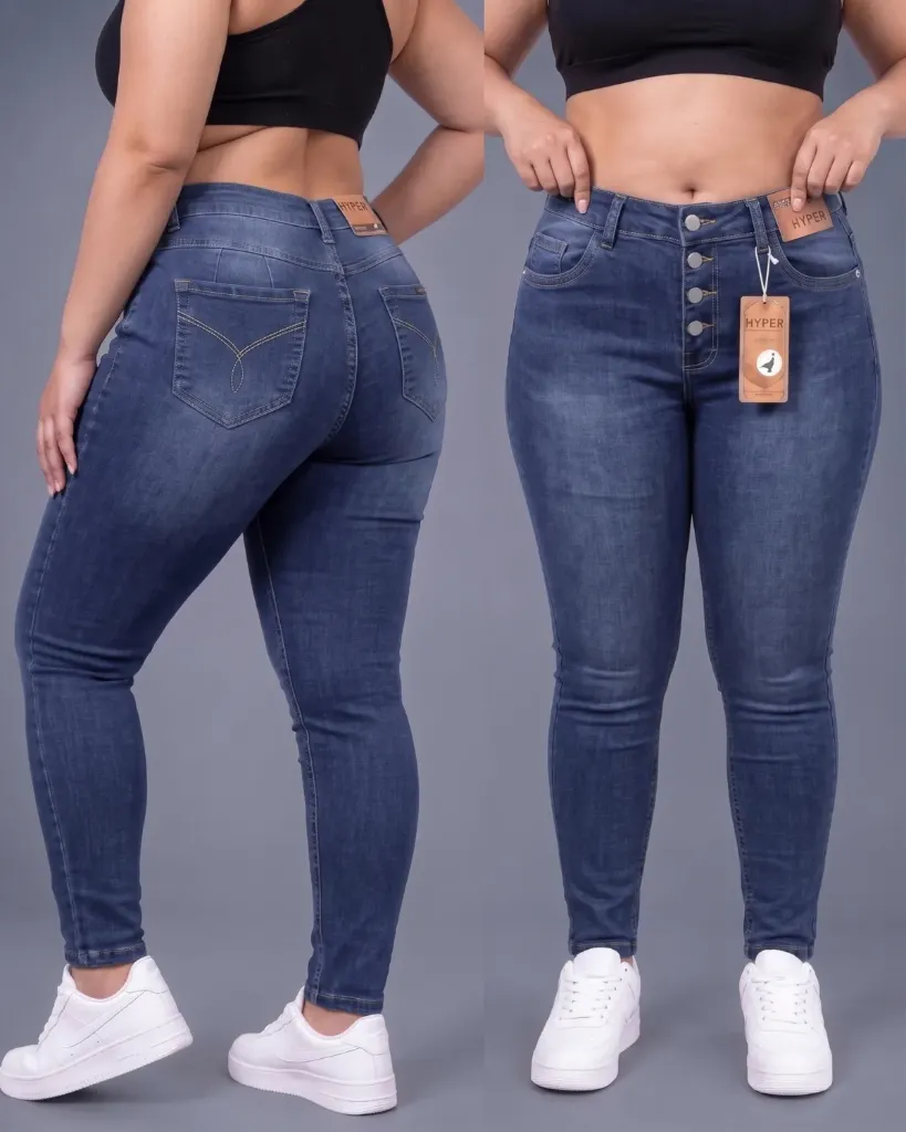 Tubo strech plus llano hyper de 4 botones efecto corazón