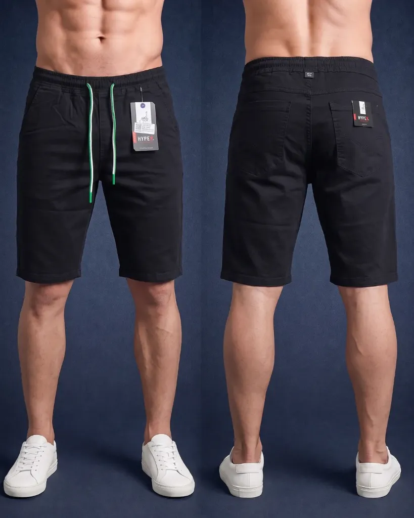 Bermuda gabardina strech con elastico